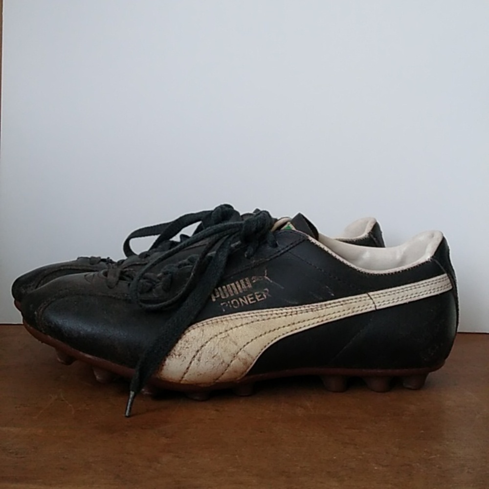 VTG LEATHER PUMA "Pioneer" SOCCER CLEATS - Picture 8 of 11
